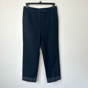 Vintage St. John Classic Black Trouser Pants